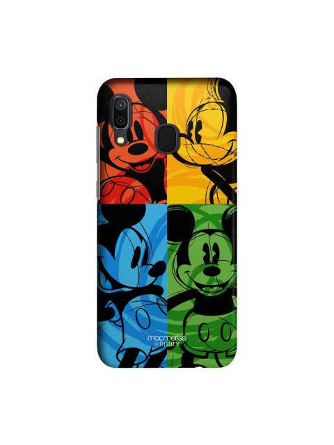 

macmerise Multicoloured Disney Mickey Mouse Printed Samsung Galaxy A30 Back Cover, Multi