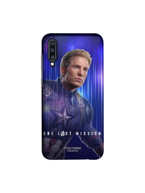 

macmerise Blue Marvel Comics One Last Mission Sublime Samsung Galaxy A70 Back Case