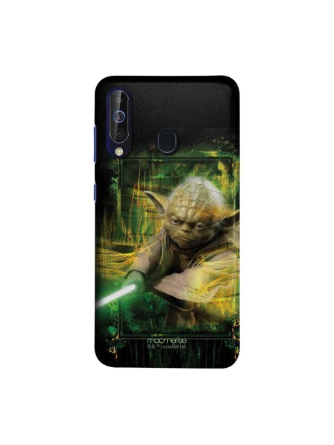 

macmerise Black & Green Star Wars Furious Yoda Sublime Samsung Galaxy M40 Back Case