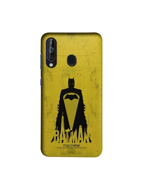 

macmerise Yellow & Black DC Comics Bat Sigl Sublime Samsung Galaxy A60 Back Cover