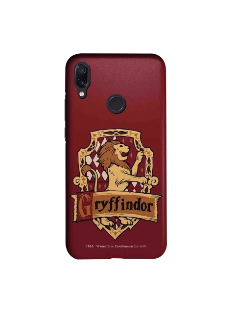 

macmerise Red & Brown Harry Potter Crest Gryffindor Sublime Xiaomi Redmi Note 7 Back Case