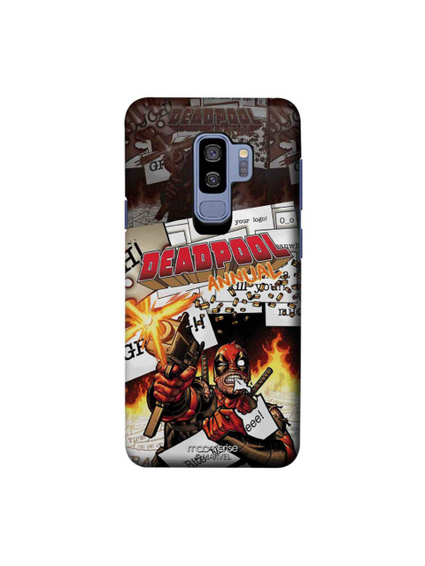

macmerise Brown & White Marvel Comics Deadpool Sublime Samsung Galaxy S9 Plus Back Case