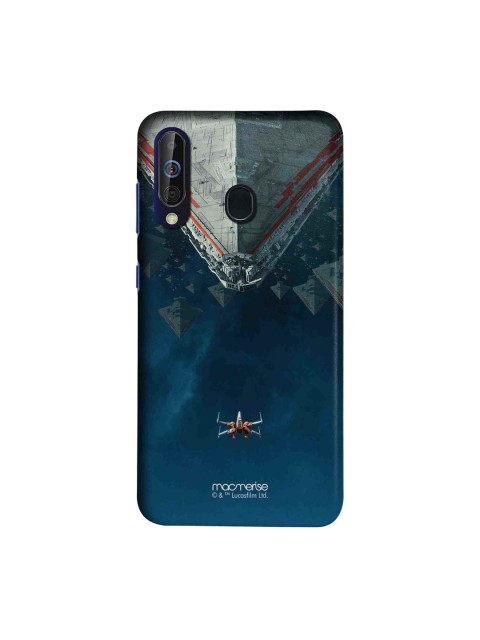 

macmerise Blue & Grey Star Wars Poe XWing Fighter Sublime Samsung Galaxy A60 Back Case