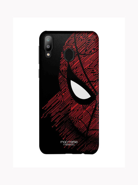 

macmerise Black & Red Marvel Comics Sketch Out Spiderman Sublime Samsung Galaxy M20 Back Case