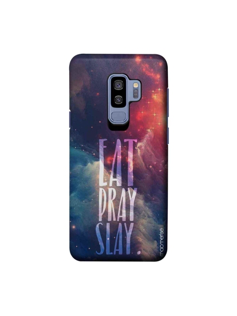 

macmerise Purple & Red Eat Pray Slay Sublime Samsung Galaxy S9 Plus Back Case