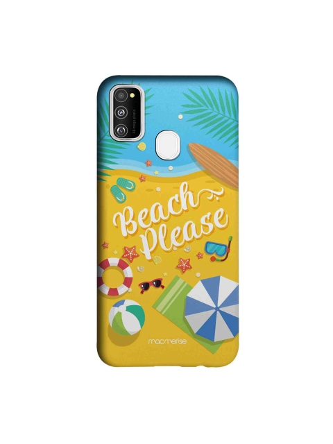 

macmerise Yellow & Blue Beach Please Sublime Samsung Galaxy M30S Back Case