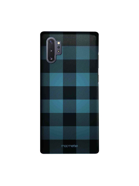 

macmerise Balck & Blue Checkmate Sublime Samsung Galaxy Note10 Plus Back Cover, Black