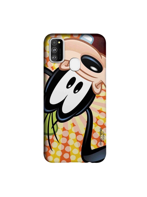 

macmerise Beige & Black Disney Goofy Upside Down Sublime Samsung Galaxy M30S Back Case