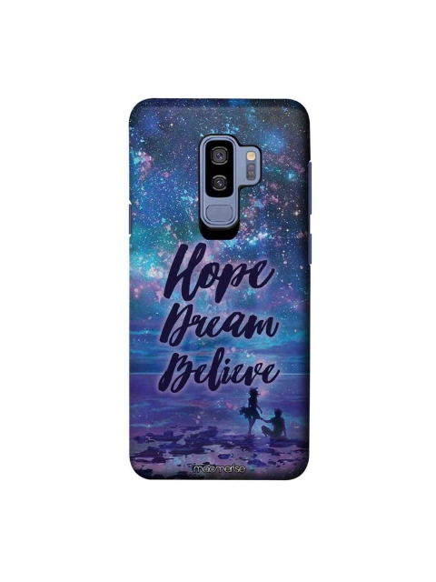 

macmerise Blue & Black Hope Dream Believe Sublime Samsung Galaxy S9 Plus Back Case