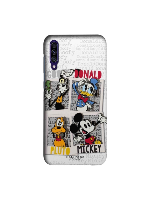 macmerise White & Black Disney Dudes Samsung Galaxy A30S Back Case