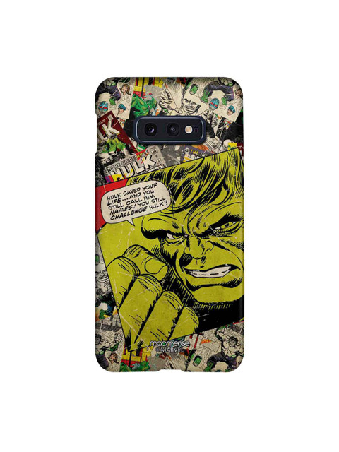 

macmerise Yellow & Black Marvel Comics Hulk Sublime Samsung Galaxy S10E Case