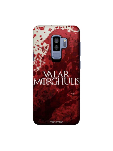 

macmerise Red & White Valar Morghulis Sublime Samsung Galaxy S9 Plus Back Case