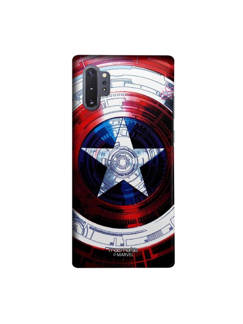 

macmerise Red & Blue Marvel Comics Captains Shield Decoded Sublime Samsung Galaxy Note 10 Plus Back Case