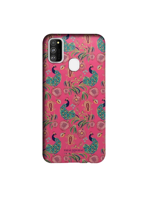 

macmerise Pink & Green Payal Singhal Anaar & Mor Sublime Samsung Galaxy M30S Back Case