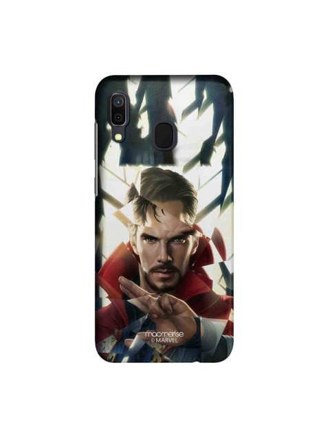 

macmerise Black & White Marvel Comics Doctor Strange Geometric Sublime Samsung Galaxy A30 Back Case