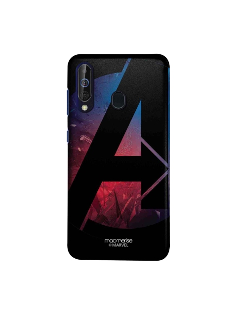 

macmerise Black & Red Marvel Comics A For Avengers Sublime Samsung Galaxy M40 Back Case