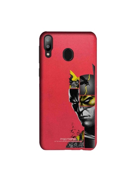 

macmerise Red & Grey DC Comics Bat Collage Sublime Samsung Galaxy M20 Back Cover