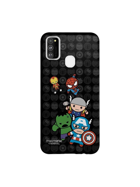 

macmerise Black & Blue Marvel Comics Kawaii Art Sublime Samsung Galaxy M30S Back Case