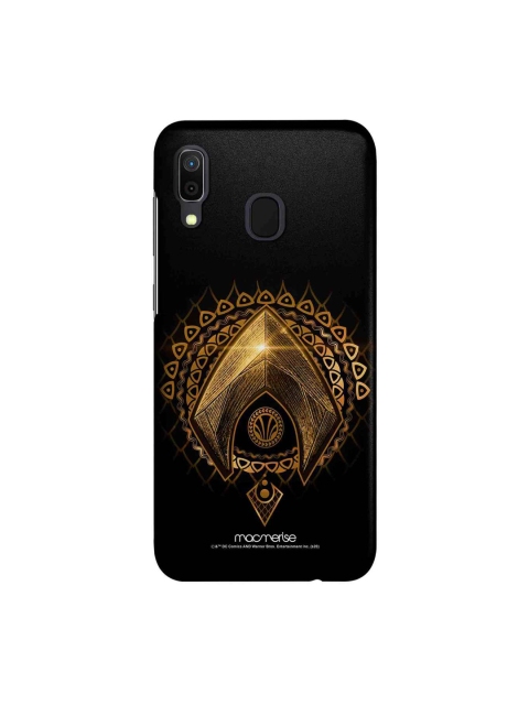 

macmerise Black & Gold-Toned Aquaman Logo Sublime Samsung Galaxy A30 Back Case
