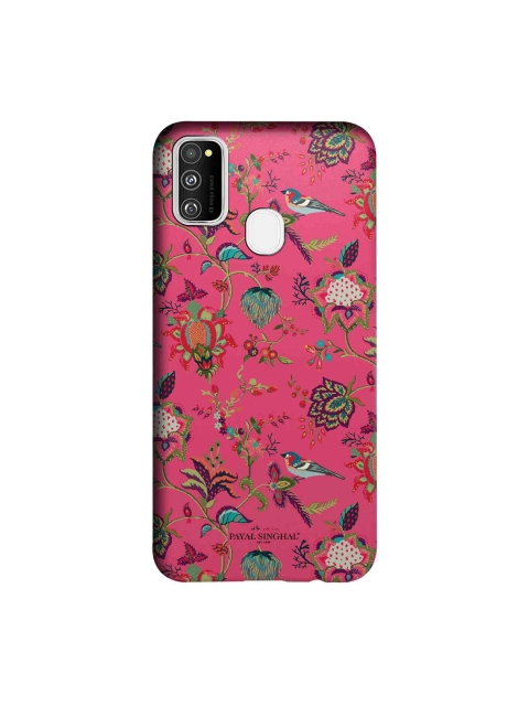 

macmerise Pink & Green Payal Singhal Chidiya Sublime Samsung Galaxy M30S Back Case