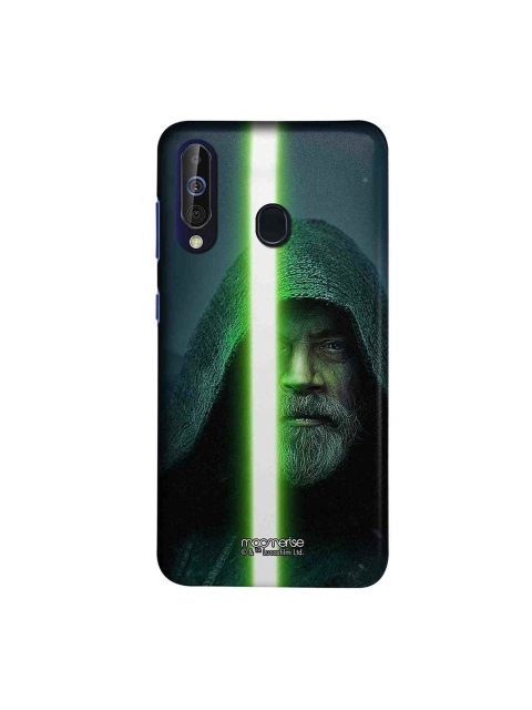 

macmerise Green & White Light Saber Samsung Galaxy A60 Back Case