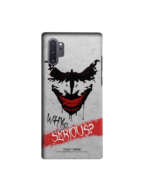 

macmerise Grey & Black DC Comics Seriously Crazy Sublime Samsung Galaxy Note 10 Plus Back Case