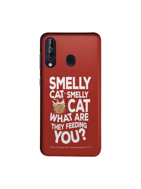

macmerise Red & White Friends Smelly Cat Sublime Samsung Galaxy A60 Back Case