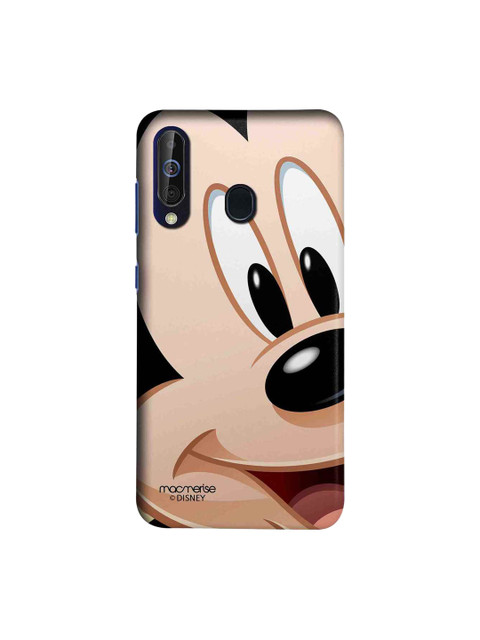 

macmerise Beige & Black Disney Zoom Up Mickey Sublime Samsung Galaxy A60 Case