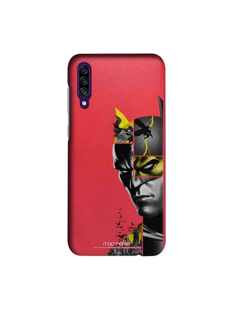 

macmerise Red & Grey DC Comics Bat Collage Sublime Samsung Galaxy A30S Back Case