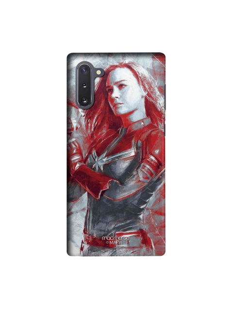 

macmerise Grey & Red Marvel Comics Charcoal Art Captain Marvel Sublime Samsung Galaxy Note 10 Back Case