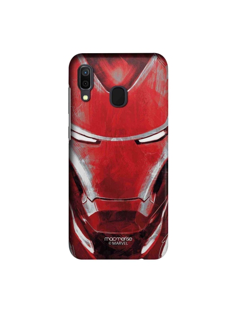 

macmerise Red Marvel Comics Charcoal Art Iron Man Samsung Galaxy A30 Back Case