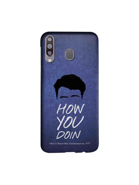 

macmerise Blue & Black Friends How You Doin Samsung Galaxy M30 Back Case