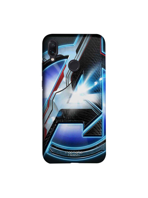 

macmerise Charcoal Grey & Blue Marvel Comics Endgame Logo Sublime Xiaomi Redmi Note 7 Back Case
