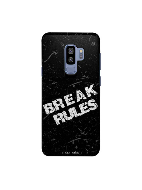 

macmerise Black & White Break Rules Samsung Galaxy S9 Plus Back Case