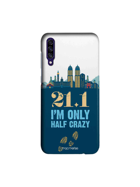 

macmerise Blue & White Half Crazy Sublime Samsung Galaxy A30S Back Case