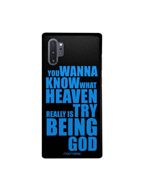 

macmerise Black & Blue Try Being God Sublime Samsung Galaxy Note10 Plus Back Cover
