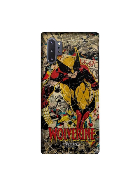 

macmerise Red & Yellow Marvel Comics Comic Wolverine Sublime Samsung Galaxy Note10 Plus Back Cover