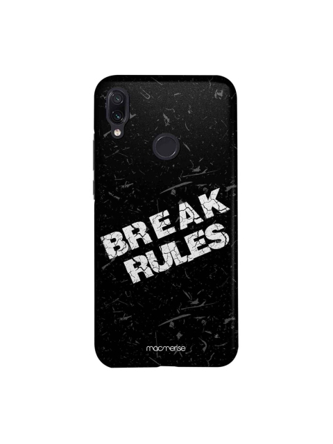 

macmerise Black & White Break Rules Xiaomi Redmi Note 7 Back Case