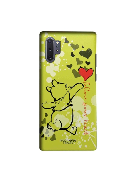 

macmerise Lime Green & Black Disney Winnie The Pooh Samsung Galaxy Note 10 Plus Back Case