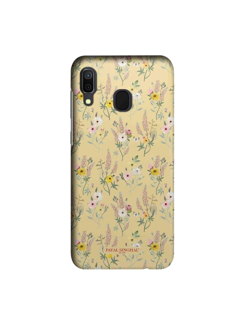 

macmerise Beige & Green Payal Singhal Lemon Garden Sublime Samsung Galaxy A30 Back Case
