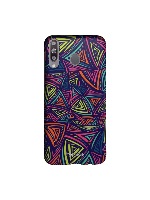 

macmerise Multicoloured Neon Angles Sublime Samsung Galaxy M30 Back Case, Multi