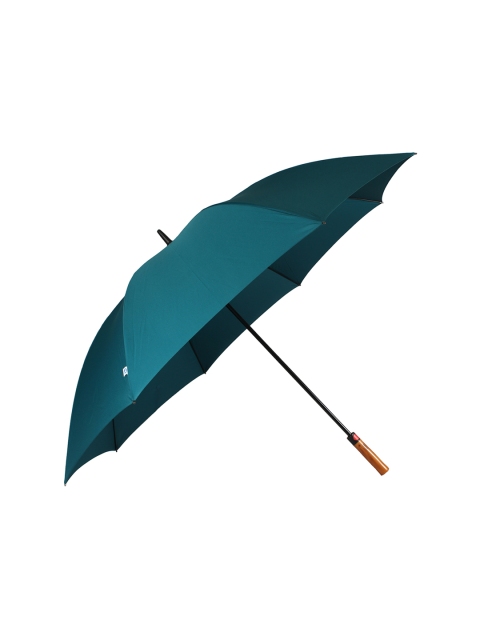 

Johns Unisex Teal Blue Solid Golf FRP Semi-Automatic Umbrella