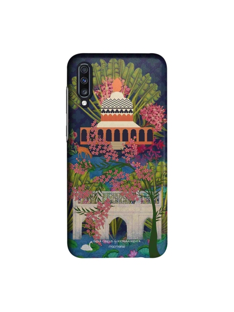 

macmerise Blue & Green Blossoms Sublime Samsung Galaxy A70 Back Case