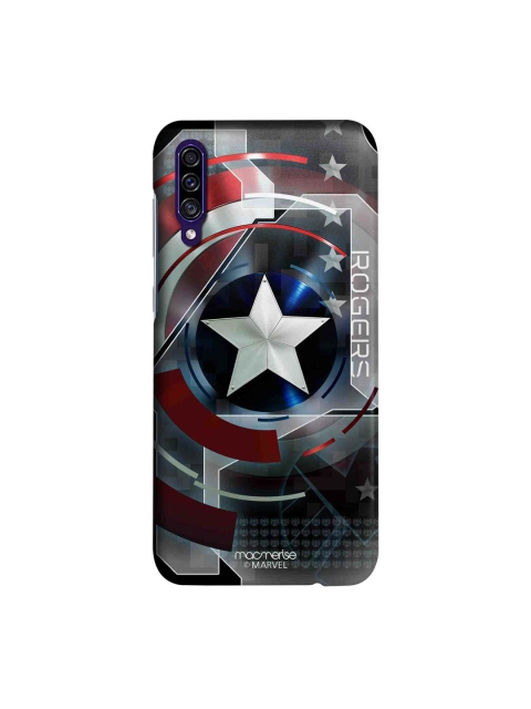 

macmerise Grey & Red Marvel Comics Captain America Rogers Sublime Samsung Galaxy A30S Back Case