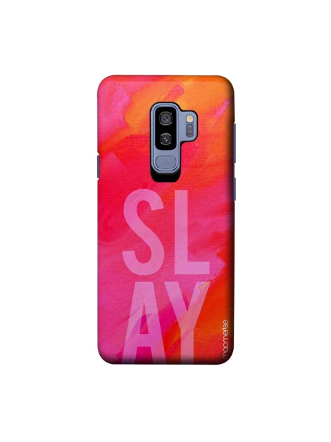 

macmerise Pink & Red Slay Samsung Galaxy S9 Plus Back Case