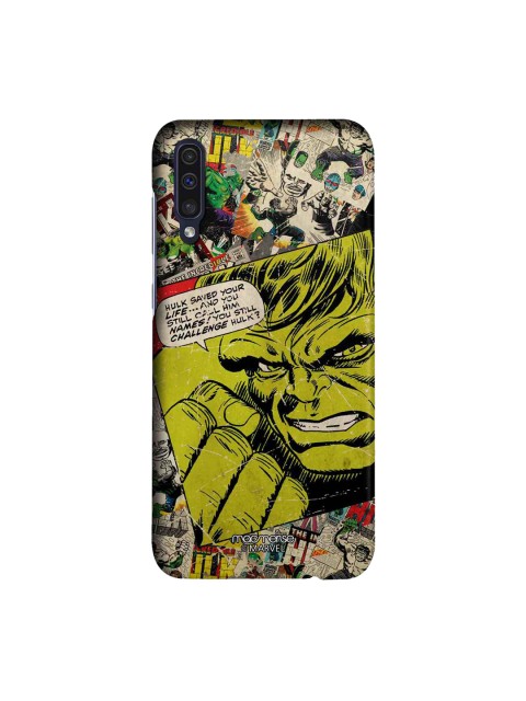 

macmerise Green & Black Marvel Comics Hulk Sublime Samsung Galaxy A50 Back Case