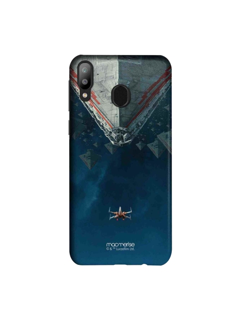

macmerise Blue & Grey Star Wars Poe XWing Fighter Sublime Samsung Galaxy M20 Back Case