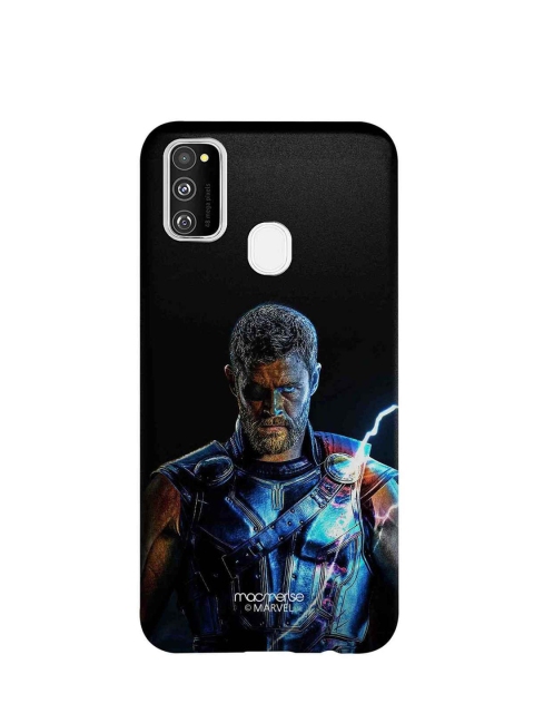 

macmerise Black & Blue Marvel Comics The Thor Triumph Sublime Samsung Galaxy M30S Back Case