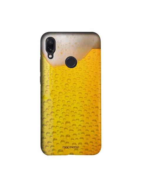 

macmerise Yellow & Beige Chug It Sublime Xiaomi Redmi Note 7 Back Cover