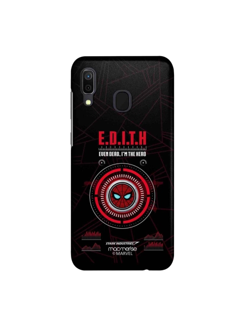 

macmerise Black & Red Marvel Comics Hello Edith Sublime Samsung Galaxy A30 Back Case